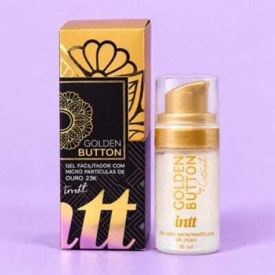 Gel Golden Button Ouro 23K Facilitador Anal