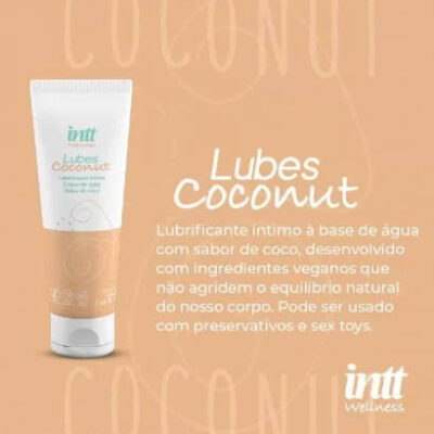 Lubes Coconut Wellness Lubrificante Íntimo 50ml corpo
