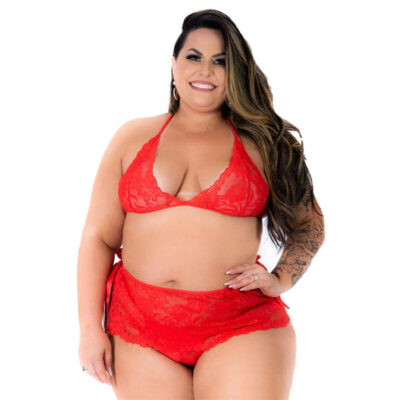 Mini Assanhadinha Plus Size Pimenta Sexy