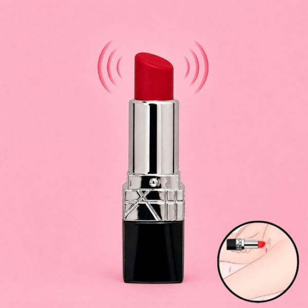 Lipstick Vibrador Batom Lust Recarregável Lipstick Vibrador Batom Lust Recarregável