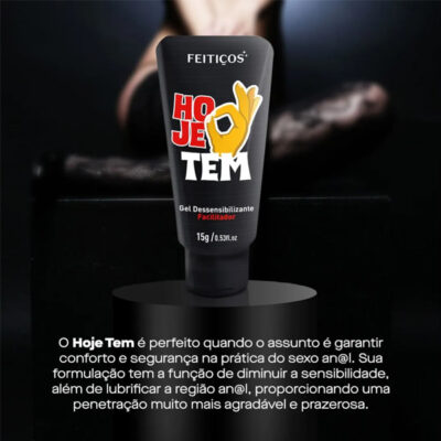 Hoje Tem Gel Dessensibilizante (Facilitador) 15g