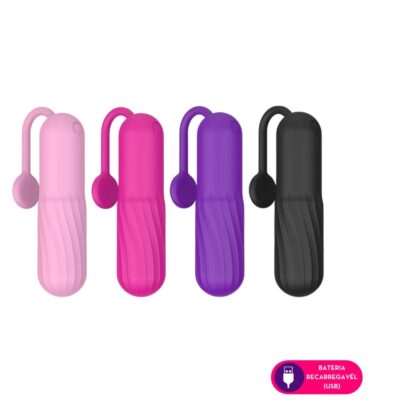 Cápsula vibratória com cerdas massageadoras