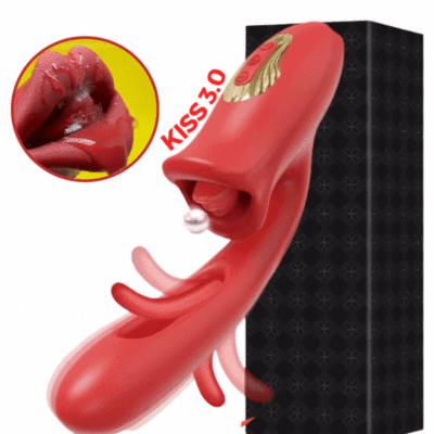 Kiss 3.0 Vibrador 3 em 1
