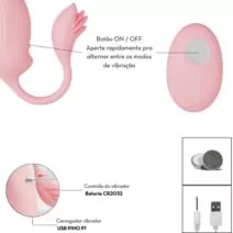 Fênix Vibrador Clitoriano com Controle Remoto - Imagem 4