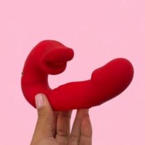 Lala Vibrador Estimulador e Penetração 3 em 1 Recarregável