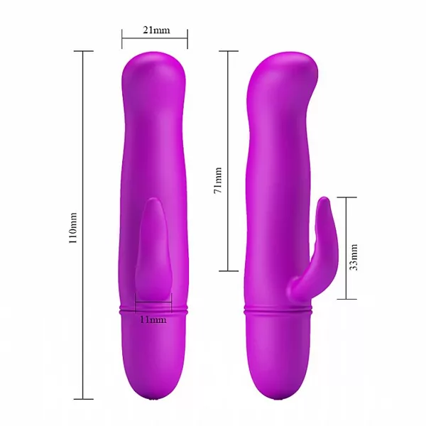 Vibrador Puro Silicone 10 níveis de vibração Blithe Pretty Love