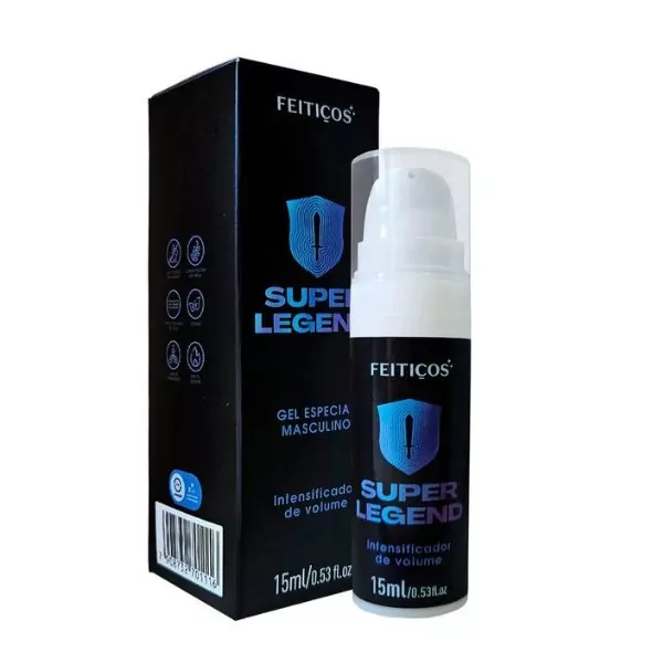 Super Legend Gel Intensificador de Volume Masculino Feitiços