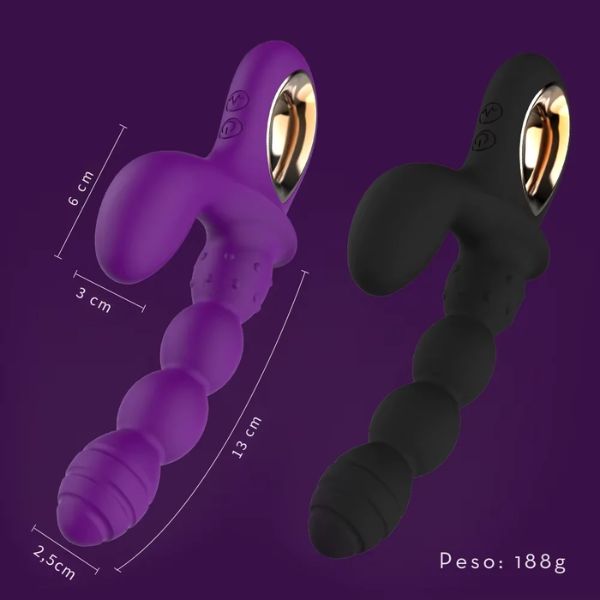 Berry Vibrador Escalonado Ponto G
