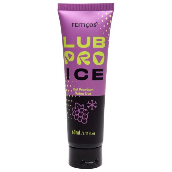 LubPRO ICE Lubrificante Íntimo PREMIUM Sabor Uva 60ml