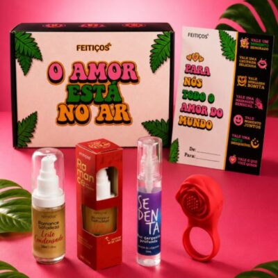 Kit Intensidade - Anel Peniano + Gel Garganta Profunda + Gel Beijável