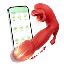 Clô Vibrador Vai e Vem 3 em 1 por Aplicativo