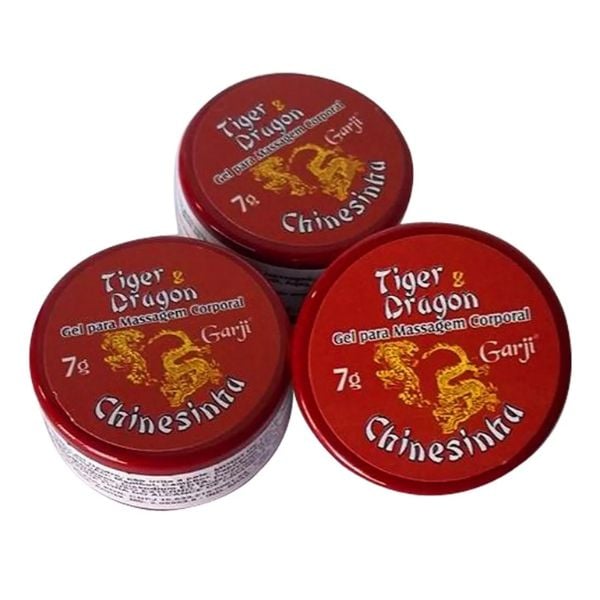 Gel para Massagem Tiger Dragon Chinesinha 7g Garji Gel para Massagem Tiger Dragon Chinesinha 7g Garji