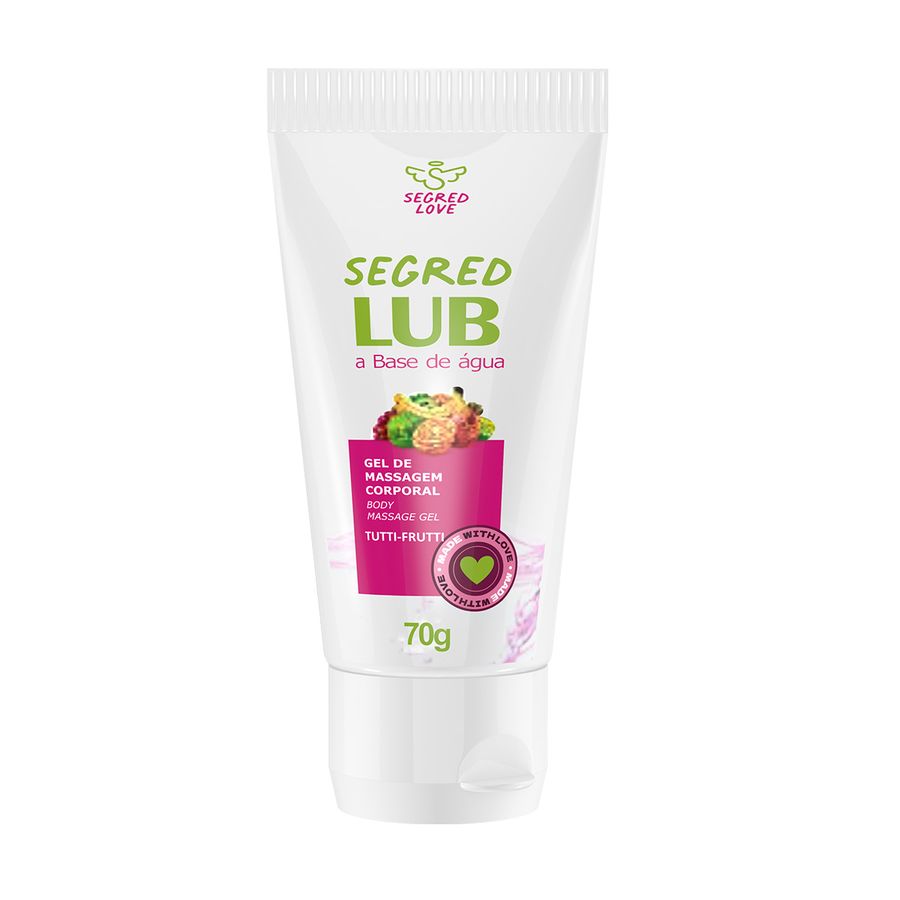 Lubrificante Beijável Tutti-Frutti Segred Love