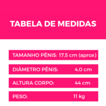 Romano Homem Meio Corpo em CyberSkin Grande 44,0 x 16,0 cm com Pênis de Vértebra e Ânus