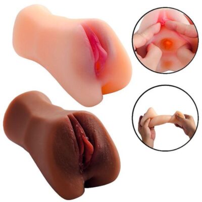 Sheron Masturbador Masculino Formato Vagina 15,5 x 8,0cm
