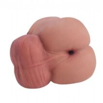 Masturbador Masculino Formato de Corpo e Ânus Masculino 15,5 x 8,5cm