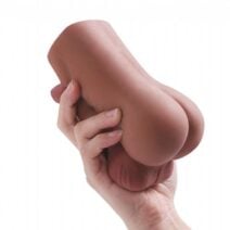 Masturbador Masculino Formato de Corpo e Ânus Masculino 15,5 x 8,5cm