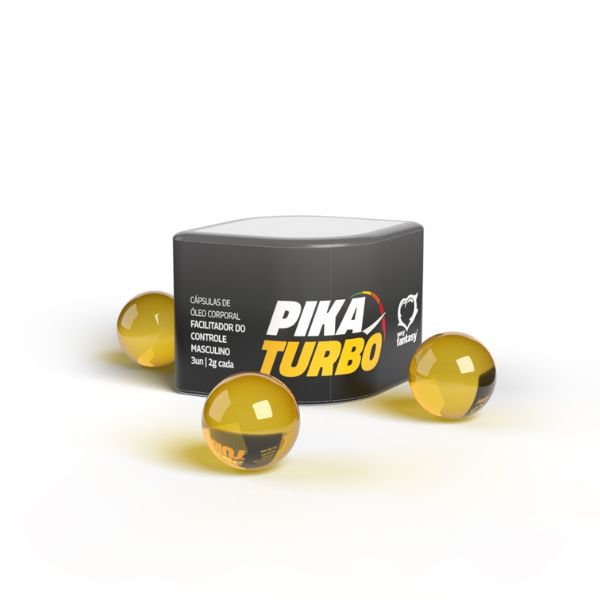 Pika Turbo Cápsula Retardante Masculino