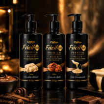 Gel Lubrificante Beijável Fácil Lub Premium Black 500g