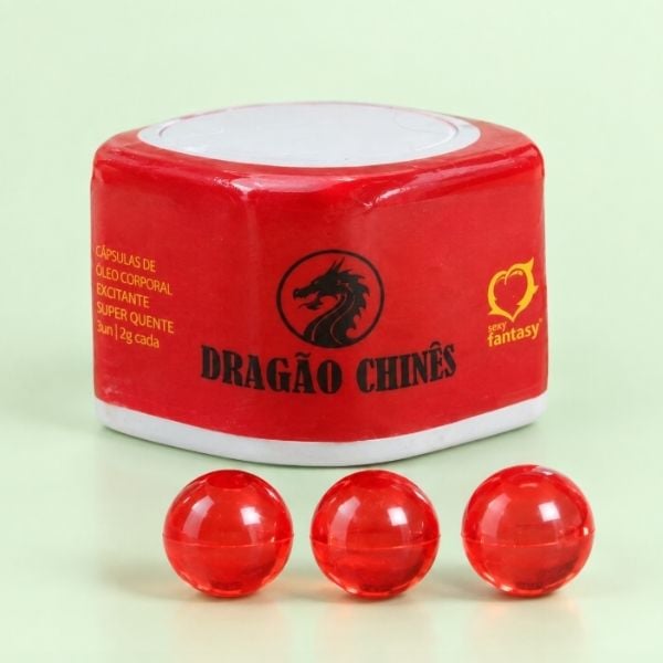 PRODUTOS CUPIDO ATACADO (8) Dragão Chinês Cápsula - Imagem 1