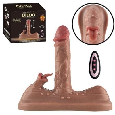 Vibrador de Cadeira com Estimulador de Clitóris e Penetração
