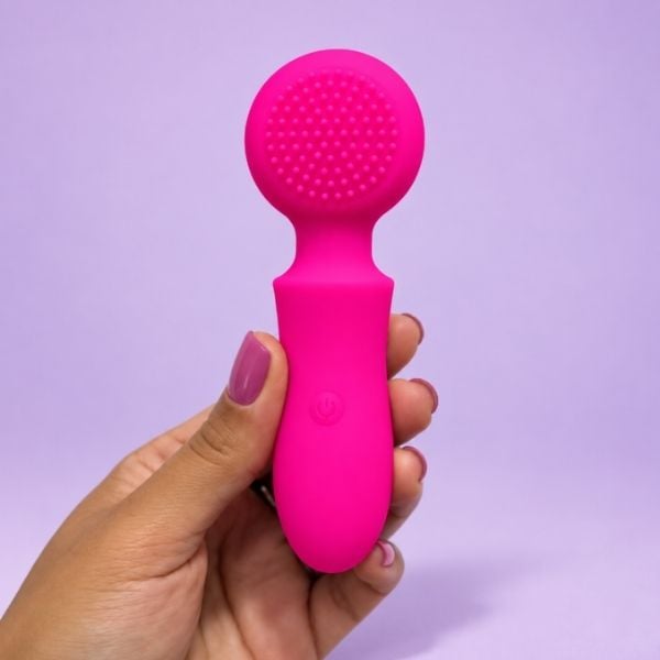 PRODUTOS CUPIDO ATACADO (18) Vanda Mini Varinha Mágica com Cerdas Estimuladora - Imagem 1