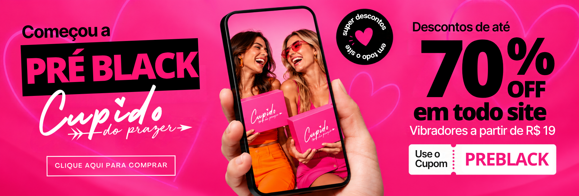 Sex Shop Cupido do Prazer - Aqui seu cupido não erra.